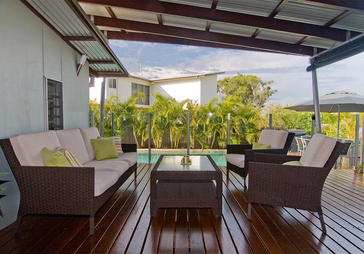 Architecturally designed beachside home