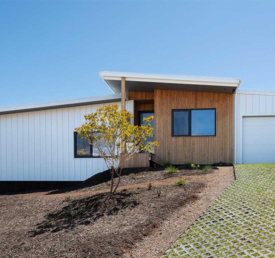 Sustainable home with passive house principles in Fyansford, Geelong