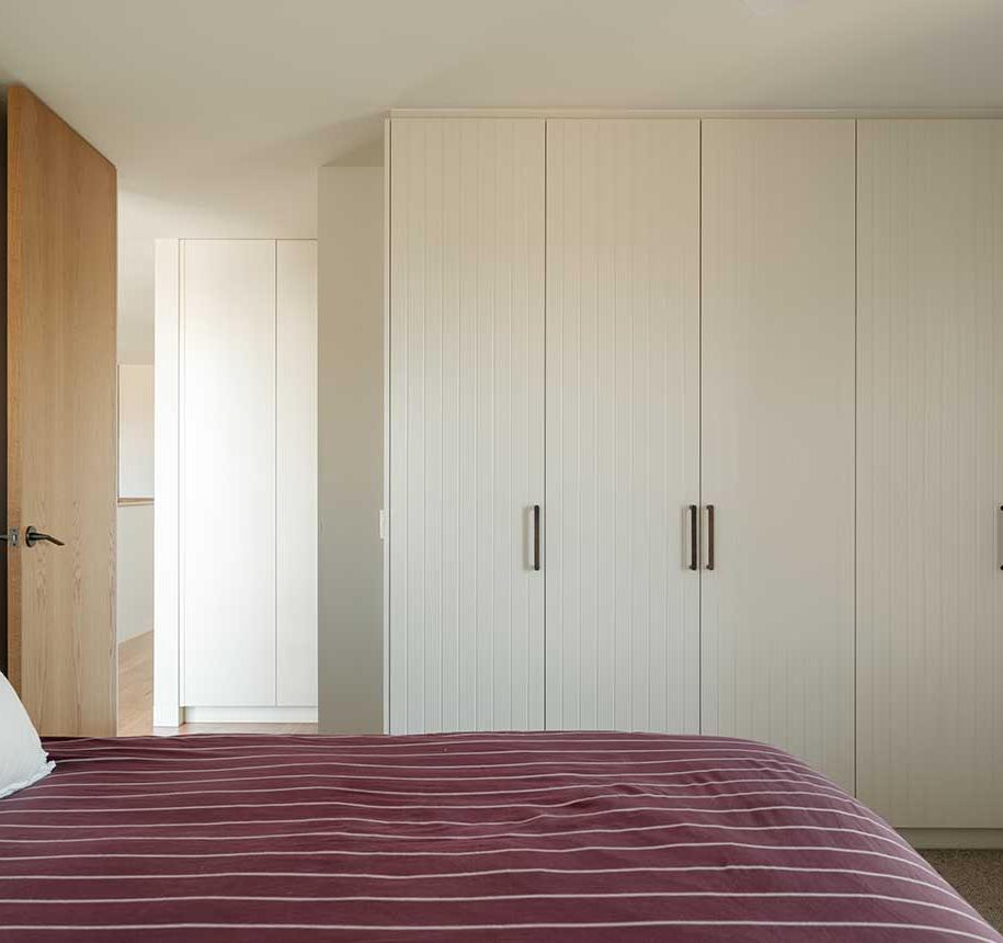 Bedroom in architect-designed home in Torquay